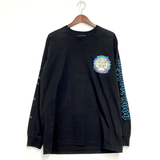 【中古品】【メンズ】  NEIGHBORHOOD×MOTORHEAD ネイバーフッド×モーターヘッド L/S TEE ロングスリーブTシャツ トップス 長袖 142-250203-ma-07-izu サイズ：M カラー：BLACK 万代Net店