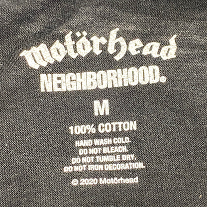 【中古品】【メンズ】  NEIGHBORHOOD×MOTORHEAD ネイバーフッド×モーターヘッド L/S TEE ロングスリーブTシャツ トップス 長袖 142-250203-ma-07-izu サイズ：M カラー：BLACK 万代Net店