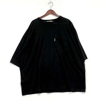 【中古品】【メンズ】 COOTIE クーティー PRODUCTIONS プロダクションズ SS POCKET OVERSIZED TEE ショートスリーブオーバーサイズドTシャツ トップス 半袖 142-250203-ma-03-izu サイズ：L カラー：黒 万代Net店