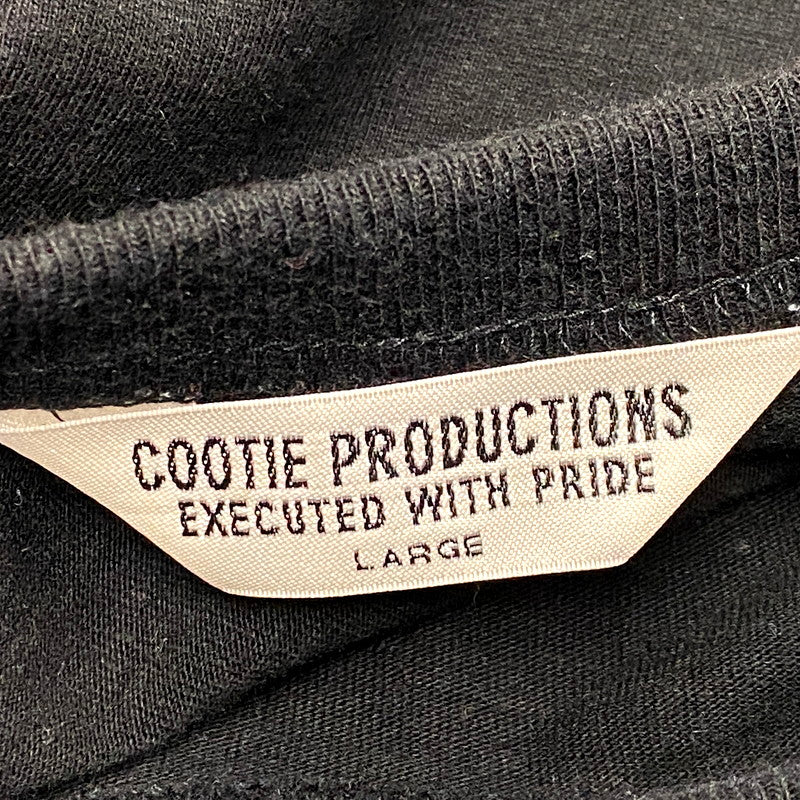 【中古品】【メンズ】 COOTIE クーティー PRODUCTIONS プロダクションズ SS POCKET OVERSIZED TEE ショートスリーブオーバーサイズドTシャツ トップス 半袖 142-250203-ma-03-izu サイズ：L カラー：黒 万代Net店