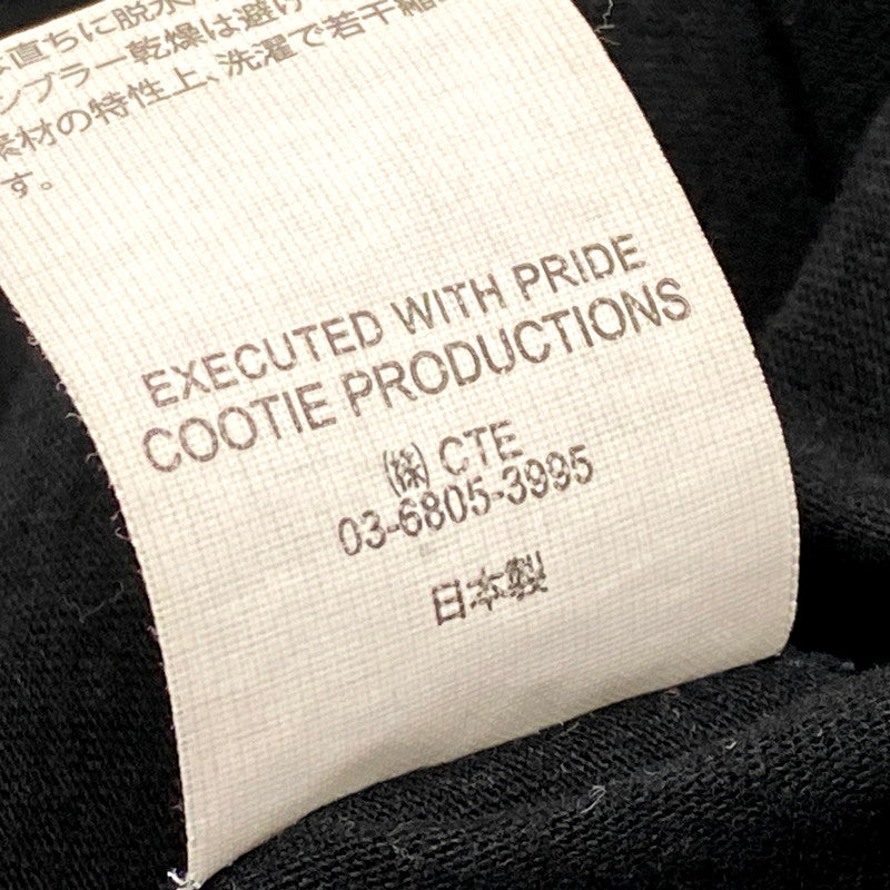 【中古品】【メンズ】 COOTIE クーティー PRODUCTIONS プロダクションズ SS POCKET OVERSIZED TEE ショートスリーブオーバーサイズドTシャツ トップス 半袖 142-250203-ma-03-izu サイズ：L カラー：黒 万代Net店