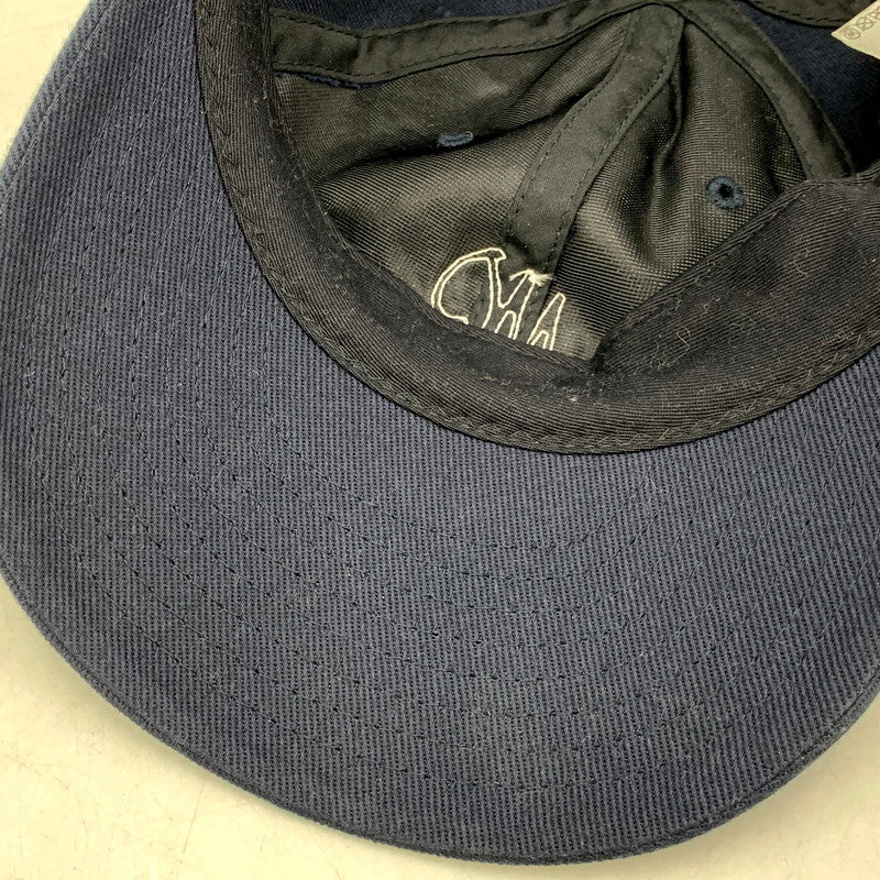 【中古品】【メンズ/レディース】 MR.OLIVE ミスターオリーブ × RACAL ラカル MR WAPPEN B.B CAP M224104 ベースボールキャップ MRロゴ フェルトワッペン コラボ 帽子 服飾雑貨 185-250124-ay-09-izu サイズ：F カラー：ネイビー 万代Net店