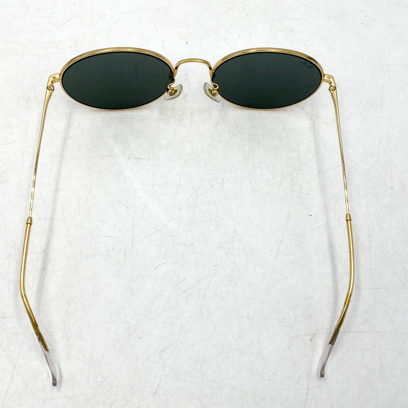 【中古品】【メンズ/レディース】 Ray-Ban レイバン SUNGLASSES RB3612D サングラス 203-250126-as-08-izu サイズ：56口19-145 カラー：ゴールド×グリーン系 万代Net店