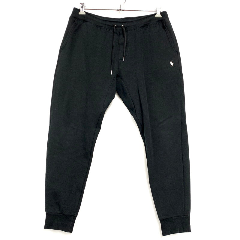 【中古品】【メンズ】 POLO RALPH LAUREN ポロ・ラルフローレン SWEAT PANTS スウェットパンツ ボトムス 158-250125-as-32-izu サイズ：L カラー：ブラック 万代Net店