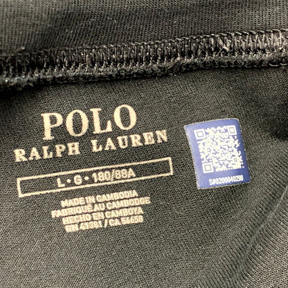 【中古品】【メンズ】 POLO RALPH LAUREN ポロ・ラルフローレン SWEAT PANTS スウェットパンツ ボトムス 158-250125-as-32-izu サイズ：L カラー：ブラック 万代Net店