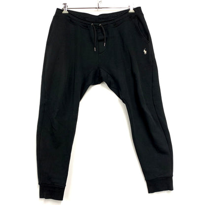 【中古品】【メンズ】 POLO RALPH LAUREN ポロ・ラルフローレン SWEAT PANTS スウェットパンツ ボトムス 158-250125-as-31-izu サイズ：L カラー：ブラック 万代Net店