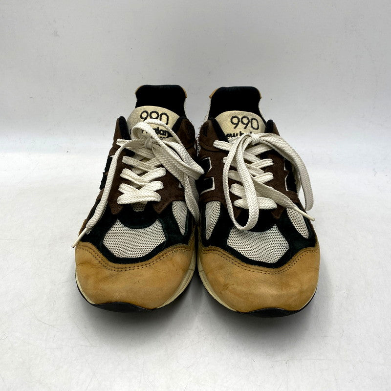 【中古品】【メンズ】 NEW BALANCE ニューバランス 990 V2 M990BB2 スニーカー シューズ 靴 162-250124-ay-16-izu サイズ：28cm カラー：ブラウン 万代Net店