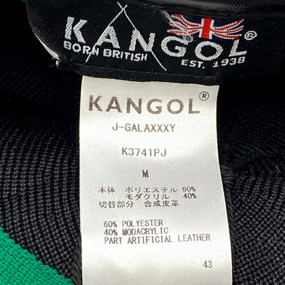 【中古美品】【メンズ/レディース】 KANGOL カンゴール × JREXXX ジェイレックス HUNTING CAP K3741PJ ハンチングキャップ 帽子 185-250126-as-06-izu サイズ：M カラー：ブラック 万代Net店