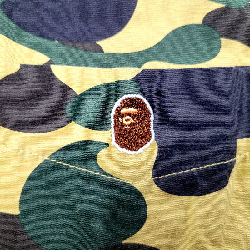 【中古品】【メンズ】 A BATHING APE アベイシングエイプ 1ST CAMO RELAXED SHIRT 001SHH301009X 1ST カモ リラックス シャツ 半袖 トップス 142-250127-as-07-izu サイズ：L カラー：マルチ 万代Net店