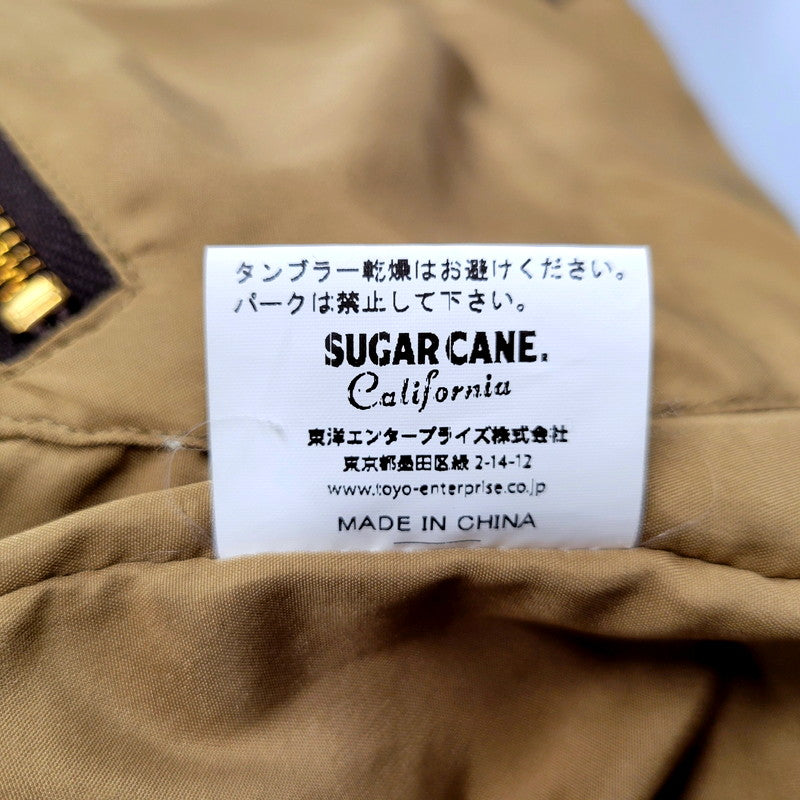 【中古品】【メンズ】 SUGAR CANE シュガーケーン COTTON NYLON PADDING JACKET SC13092 コットン ナイロン パディングジャケット アウター 145-250127-as-02-izu サイズ：M カラー：ネイビー 万代Net店