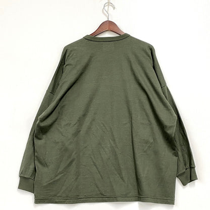 【中古品】【メンズ】 WTAPS ダブルタップス 22AW WTUBE LS COTTON 22ATDT-CSM11 ロングスリーブ Tシャツ 長袖 トップス 142-250208-as-03-izu サイズ：03 カラー：グリーン 万代Net店