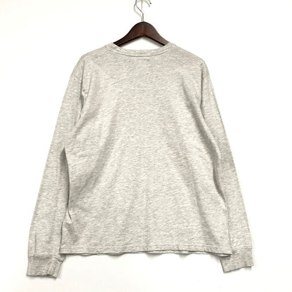 【中古品】【メンズ】 STUSSY ステューシー LS POCKET TEE ロングスリーブポケットTシャツ トップス 長袖 142-250203-ma-08-izu サイズ：M カラー：グレー 万代Net店