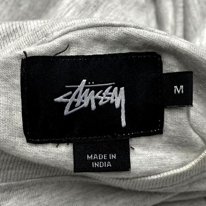 【中古品】【メンズ】 STUSSY ステューシー LS POCKET TEE ロングスリーブポケットTシャツ トップス 長袖 142-250203-ma-08-izu サイズ：M カラー：グレー 万代Net店