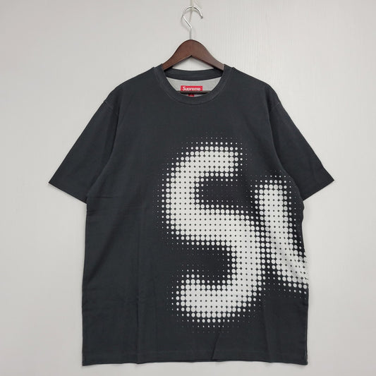 【中古美品】【メンズ】 Supreme シュプリーム HALFTONE S/S TOP ハーフトーン ショートスリーブ トップ 半袖 Tシャツ トップス 149-250714-as-09-izu サイズ：M カラー：ブラック 万代Net店
