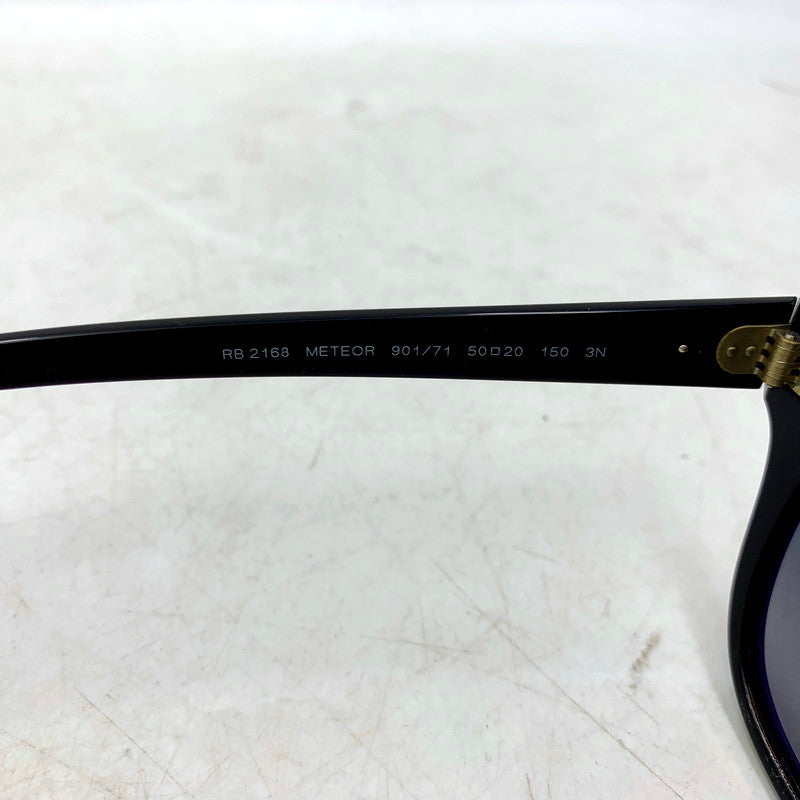 【中古品】【メンズ/レディース】 Ray-Ban レイバン METEOR SUNGLASSES RB2168 メテオール サングラス 203-250126-as-33-izu サイズ：50□20-150 カラー：ブラック 万代Net店