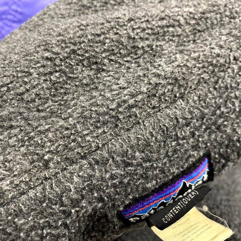 【中古品】【メンズ】 patagonia パタゴニア 90S SHELLED SYNCHILLA JACKET シェルド シンチラ ジャケット USA製 アウター 144-250131-as-19-izu サイズ：M カラー：パープル 万代Net店