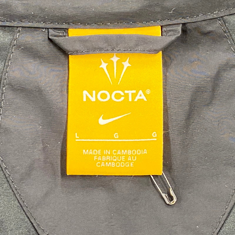 【中古品】【メンズ】  NIKE×DRAKE NOCTA ナイキ×ドレイクノクタ FN7666-010 M NRG NOCTA CS TRK JKT WVN トラックジャケット ウーブン アウター 長袖 142-250126-ma-02-izu サイズ：L カラー：BLACK/BLACK/WHITE 万代Net店