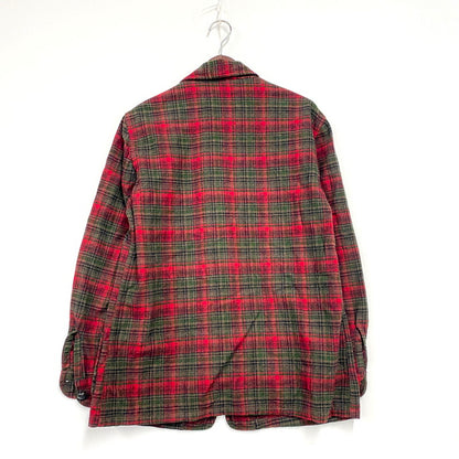 【中古品】【メンズ】 PENDLETON ペンドルトン 50S CHECK WOOL JACKET チェック ウール ジャケット アウター 146-250128-as-28-izu サイズ：M カラー：マルチカラー 万代Net店