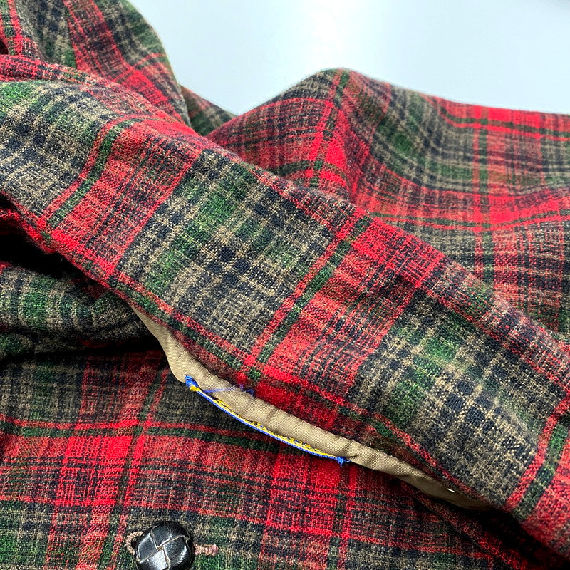 【中古品】【メンズ】 PENDLETON ペンドルトン 50S CHECK WOOL JACKET チェック ウール ジャケット アウター 146-250128-as-28-izu サイズ：M カラー：マルチカラー 万代Net店