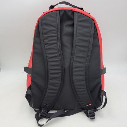 【中古品】【メンズ/レディース】 Supreme シュプリーム × THE NORTH FACE ザノースフェイス LEATHER DAY PACK NF0A3G73 レザーデイパック リュック バッグ カバン 鞄 188-250715-as-14-izu カラー：レッド×ブラック 万代Net店