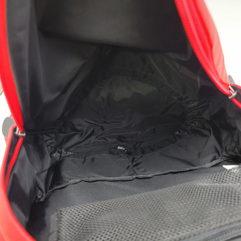 【中古品】【メンズ/レディース】 Supreme シュプリーム × THE NORTH FACE ザノースフェイス LEATHER DAY PACK NF0A3G73 レザーデイパック リュック バッグ カバン 鞄 188-250715-as-14-izu カラー：レッド×ブラック 万代Net店