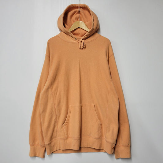 【中古品】【メンズ】 Supreme シュプリーム SEQUIN ARC HOODED SWEATSHIRT シークイン アーチ フーデッド スウェットシャツ パーカー 長袖 トップス 149-250711-as-15-izu サイズ：XL カラー：オレンジ 万代Net店