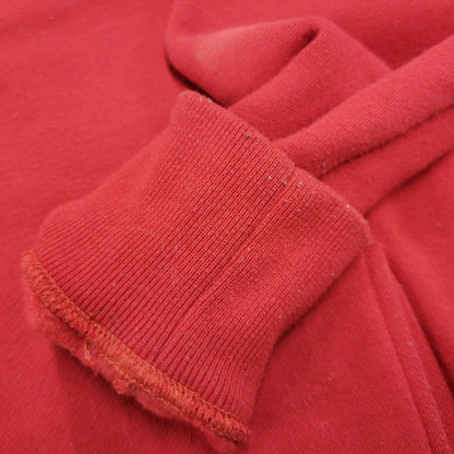 【現状渡し品】【メンズ】 Supreme シュプリーム CONTRAST PLACKET HOODED SWEATSHIRT コントラスト プラケット フーデッド スウェットシャツ パーカー 長袖 トップス 149-250711-as-14-izu サイズ：S カラー：レッド 万代Net店