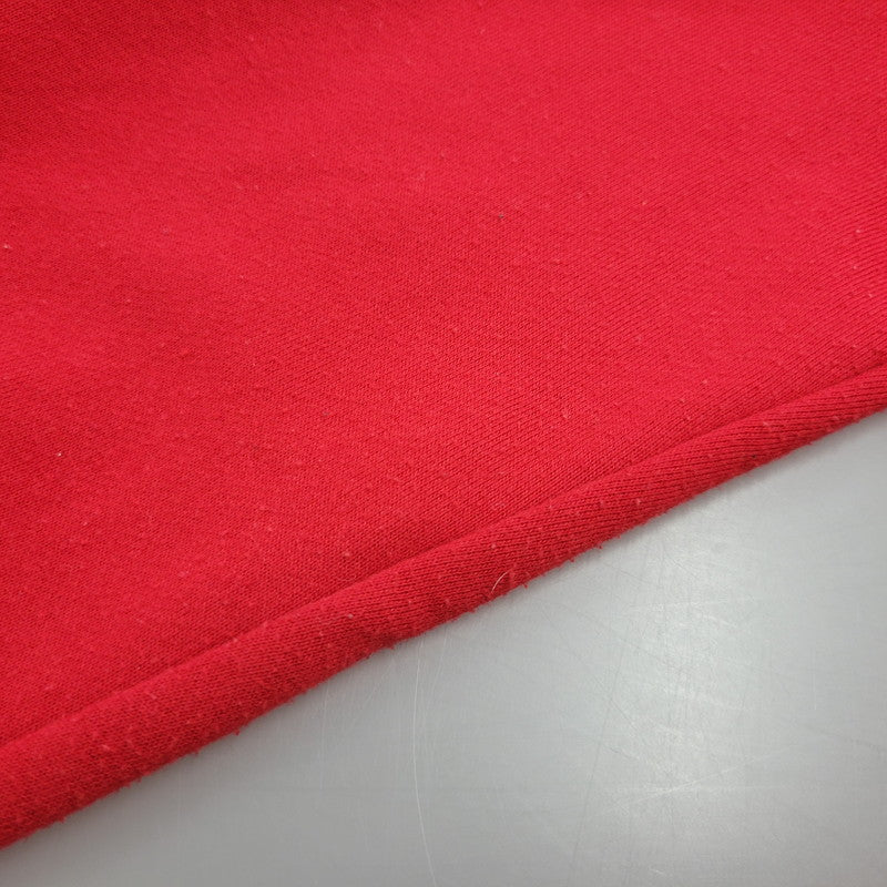 【現状渡し品】【メンズ】 Supreme シュプリーム CONTRAST PLACKET HOODED SWEATSHIRT コントラスト プラケット フーデッド スウェットシャツ パーカー 長袖 トップス 149-250711-as-14-izu サイズ：S カラー：レッド 万代Net店