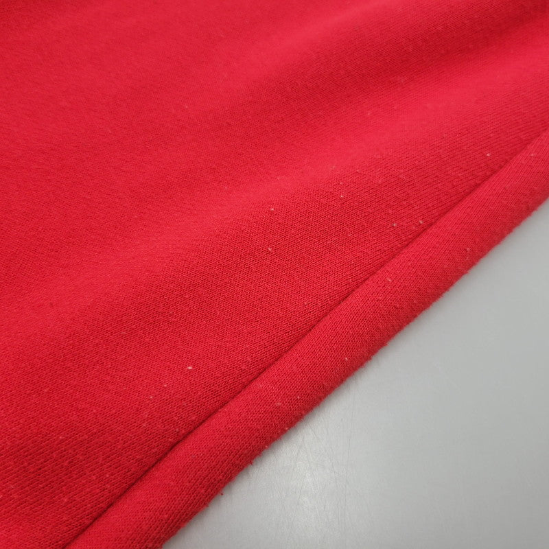 【現状渡し品】【メンズ】 Supreme シュプリーム CONTRAST PLACKET HOODED SWEATSHIRT コントラスト プラケット フーデッド スウェットシャツ パーカー 長袖 トップス 149-250711-as-14-izu サイズ：S カラー：レッド 万代Net店