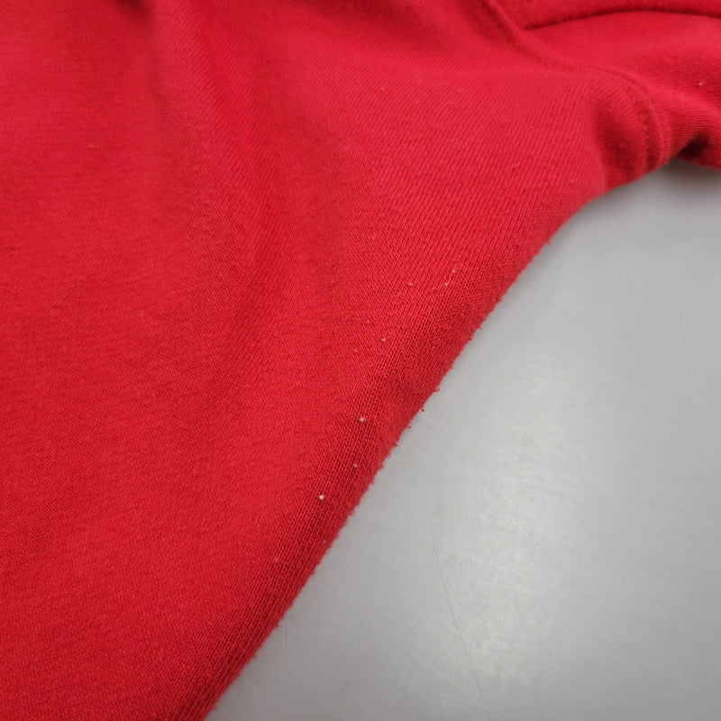 【現状渡し品】【メンズ】 Supreme シュプリーム CONTRAST PLACKET HOODED SWEATSHIRT コントラスト プラケット フーデッド スウェットシャツ パーカー 長袖 トップス 149-250711-as-14-izu サイズ：S カラー：レッド 万代Net店