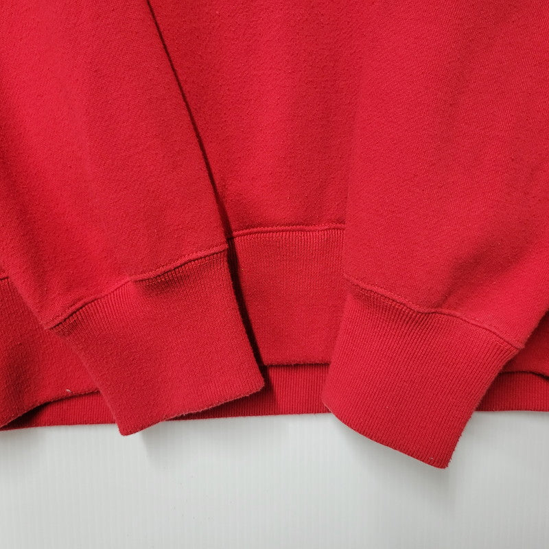 【現状渡し品】【メンズ】 Supreme シュプリーム CONTRAST PLACKET HOODED SWEATSHIRT コントラスト プラケット フーデッド スウェットシャツ パーカー 長袖 トップス 149-250711-as-14-izu サイズ：S カラー：レッド 万代Net店