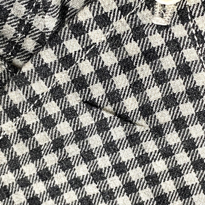 【中古品】【メンズ】 RALPH LAUREN ラルフローレン 90S BLAKE LS GINGAM CHECK SHIRT 90年代 ブレイク ロングスリーブギンガムチェックシャツ トップス 長袖 146-250129-ma-05-izu サイズ：LL カラー：白/黒 万代Net店