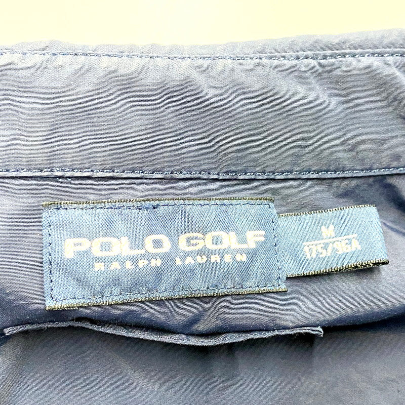 【中古品】【メンズ】  POLO GOLF RALPH LAUREN ポロゴルフ ラルフローレン BIG PONY NYLON SWINGTOP JACKET ビッグポニー ナイロン スイングトップ ジャケット アウター 147-250128-as-31-izu サイズ：M カラー：ネイビー 万代Net店