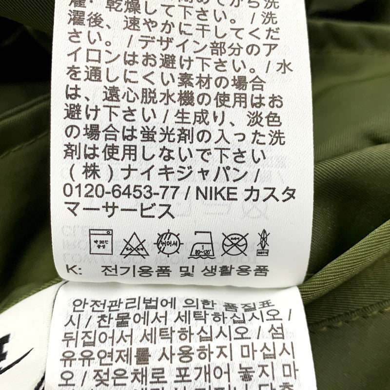 【中古品】【メンズ】 NIKE ナイキ AS M NSW SYNFL SWOOSH BOMBER JACKET DD6056-326 スウッシュ ボンバー ジャケット アウター 148-250128-as-23-izu サイズ：M カラー：グリーン/ブラック 万代Net店