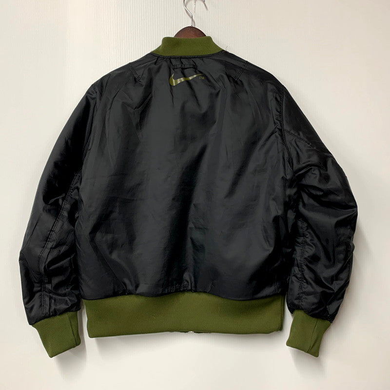 【中古品】【メンズ】 NIKE ナイキ AS M NSW SYNFL SWOOSH BOMBER JACKET DD6056-326 スウッシュ ボンバー ジャケット アウター 148-250128-as-23-izu サイズ：M カラー：グリーン/ブラック 万代Net店