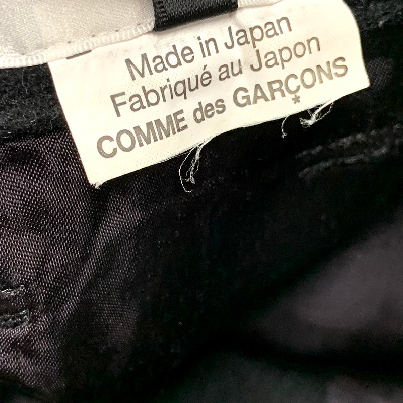 【中古品】【レディース】  COMME DES GARCONS×GANRYU コムデギャルソン×ガンリュウ EN-S004 AD2013 WOOL SKIRT ウールスカート ボトムス 171-250203-ma-29-izu サイズ：S カラー：黒 万代Net店