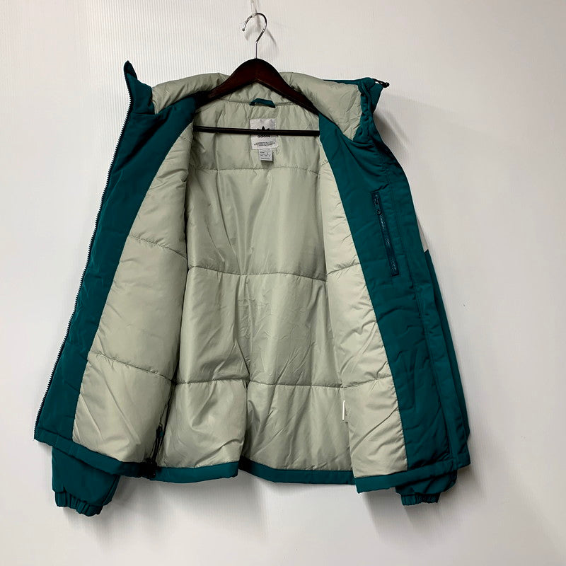 【中古品】【メンズ】 adidas アディダス JJ4970 VINTAGE PAD JACKET ヴィンテージパッドジャケット アウター 長袖 148-250206-ma-06-izu サイズ：S カラー：グリーン 万代Net店