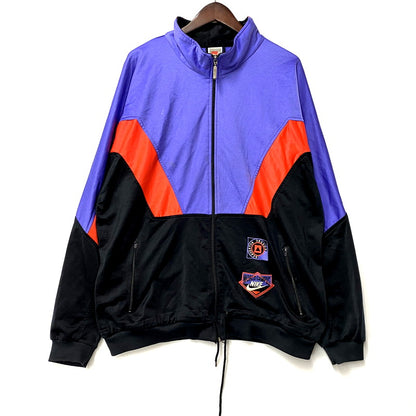 【現状渡し品】【メンズ】  OLD NIKE オールド ナイキ 90S TRACK JACKET トラックジャケット 銀タグ アウター 146-250206-as-30-izu サイズ：XL カラー：マルチカラー 万代Net店