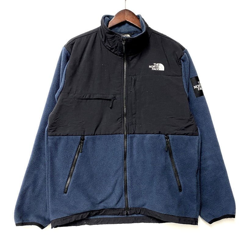 【中古品】【メンズ】 THE NORTH FACE ザ・ノースフェイス DENALI JACKET NA61631 デナリジャケット アウター 144-250206-as-31-izu サイズ：L カラー：ネイビー×ブラック 万代Net店