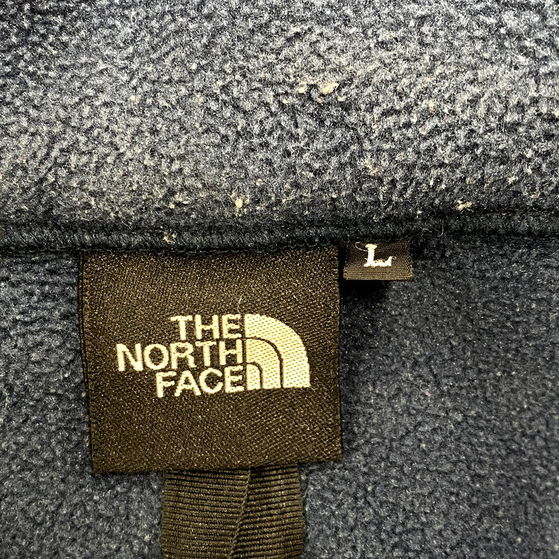 【中古品】【メンズ】 THE NORTH FACE ザ・ノースフェイス DENALI JACKET NA61631 デナリジャケット アウター 144-250206-as-31-izu サイズ：L カラー：ネイビー×ブラック 万代Net店