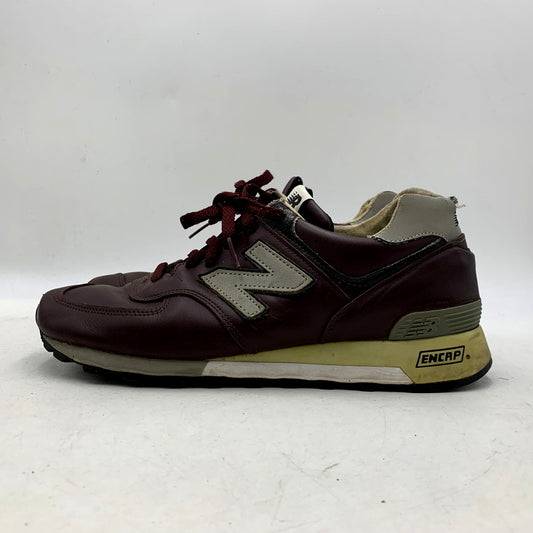 【ジャンク品】【メンズ】 NEW BALANCE ニューバランス M576LC USA製 観賞用 576 ローカット スニーカー シューズ 靴 162-250201-mm-15-izu サイズ：UK8.5 カラー：ワインレッド系 万代Net店