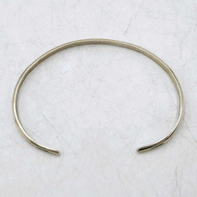 【中古品】【メンズ/レディース】  NAVAJO ナバホ STERLING SILVER BANGLE スターリングシルバー バングル LMC刻印 LDA MCCRAY作 アクセサリー 191-250129-as-03-izu カラー：シルバー 万代Net店