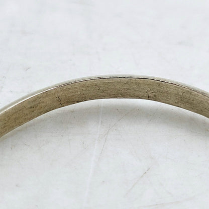 【中古品】【メンズ/レディース】  NAVAJO ナバホ STERLING SILVER BANGLE スターリングシルバー バングル LMC刻印 LDA MCCRAY作 アクセサリー 191-250129-as-03-izu カラー：シルバー 万代Net店