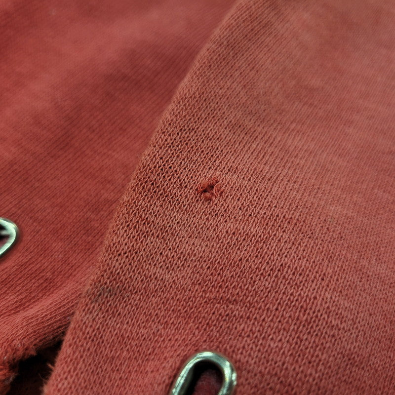 【現状渡し品】【メンズ】 MAYO SPRUCE メイヨースプルース IDEAL ZIP 60S THERMAL LINER ZIP-UP DOUBLE FACE HOODED SWEATSHIRT サーマルライナー ジップアップ ダブルフェイス フーデッド スウェット パーカー 146-250129-as-06-izu サイズ：L カラー：レッド 万代Net店