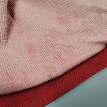 【現状渡し品】【メンズ】 MAYO SPRUCE メイヨースプルース IDEAL ZIP 60S THERMAL LINER ZIP-UP DOUBLE FACE HOODED SWEATSHIRT サーマルライナー ジップアップ ダブルフェイス フーデッド スウェット パーカー 146-250129-as-06-izu サイズ：L カラー：レッド 万代Net店