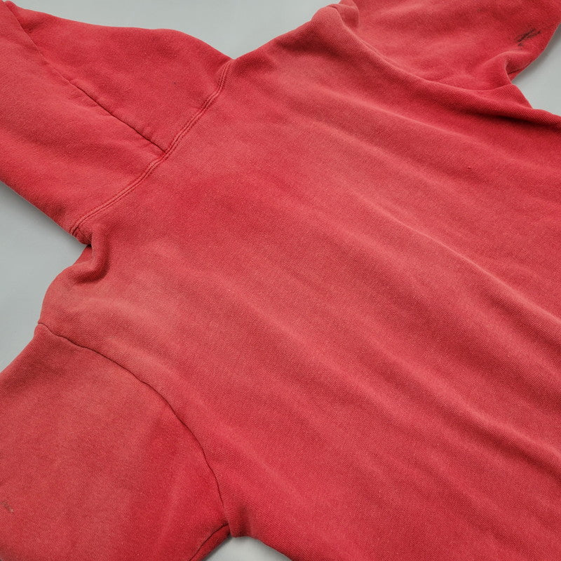 【現状渡し品】【メンズ】 MAYO SPRUCE メイヨースプルース IDEAL ZIP 60S THERMAL LINER ZIP-UP DOUBLE FACE HOODED SWEATSHIRT サーマルライナー ジップアップ ダブルフェイス フーデッド スウェット パーカー 146-250129-as-06-izu サイズ：L カラー：レッド 万代Net店