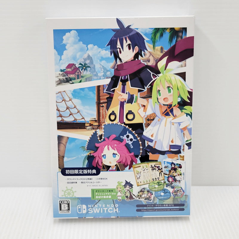 【中古美品】 【未開封】【ゲーム】ファントム・ブレイブ 幽霊船団と消えた英雄 初回限定版 CERO区分_B 12歳以上対象 任天堂 スイッチ ソフト ゲーム 029-250528-ma-10-izu 万代Net店