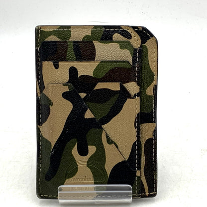 【中古品】【メンズ/レディース】 L'arcobaleno ラルコバレーノ CARD&COIN CASE CAMO カードケース コインケース カモ柄 小物 208-250205-as-26-izu カラー：マルチカラー 万代Net店