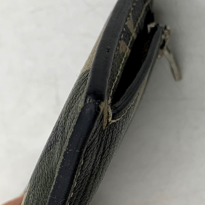 【中古品】【メンズ/レディース】 L'arcobaleno ラルコバレーノ CARD&COIN CASE CAMO カードケース コインケース カモ柄 小物 208-250205-as-26-izu カラー：マルチカラー 万代Net店