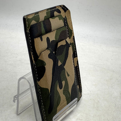 【中古品】【メンズ/レディース】 L'arcobaleno ラルコバレーノ CARD&COIN CASE CAMO カードケース コインケース カモ柄 小物 208-250205-as-26-izu カラー：マルチカラー 万代Net店